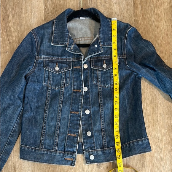 J. Crew Dark Blue Denim Jacket - Picture 8 of 8